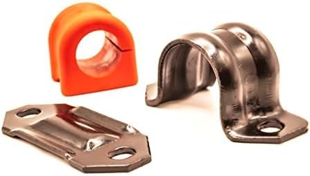 4 PC Front Sway Bar Bracket + Code RED Extreme Bushing Kit FITS Jeep Grand Cherokee 2016-2022, Bushings Designed and Manufactured in The USA - 38 mm Diameter Bar
