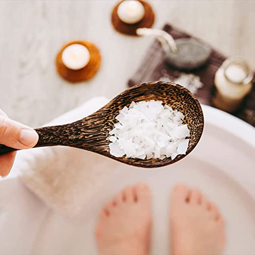 Dead Sea Magnesium Flakes Bath Salts – Premium Magnesium Supplement Bath Salts for Women Relaxing – Mineral Supplements for Muscle Relief, Aches – Raw and Pure Sourced Soothing Flake Salt for Men and Women