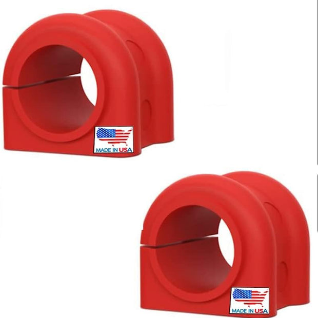 Susepsnion Dudes 4PC CODE RED Front Sway Bar Stabilizer Link & Bushing Kit FITS Explorer, Mountaineer, Ranger, B2300, B2500, B4000, B5000, K7275 K80079 - Bushings Made In USA - 27 MM Bar