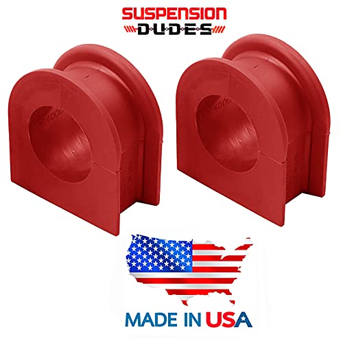 Suspension Dudes 4PC Front Sway Bar Stabilizer Link Kit + CODE RED EXTREME Bushing Kit FITS Escalade, Silverado, Avalanche, Suburban, Tahoe, Sierra, Yukon, 2007-2020 K700538 K200222 36MM Bar