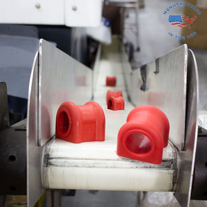 4 PC Front Sway Bar Link Kit + Front CODE RED EXTREME Bushing Kit FITS Ram 1500 4WD 2009-2018, Boots and Bushing Made in USA K80894