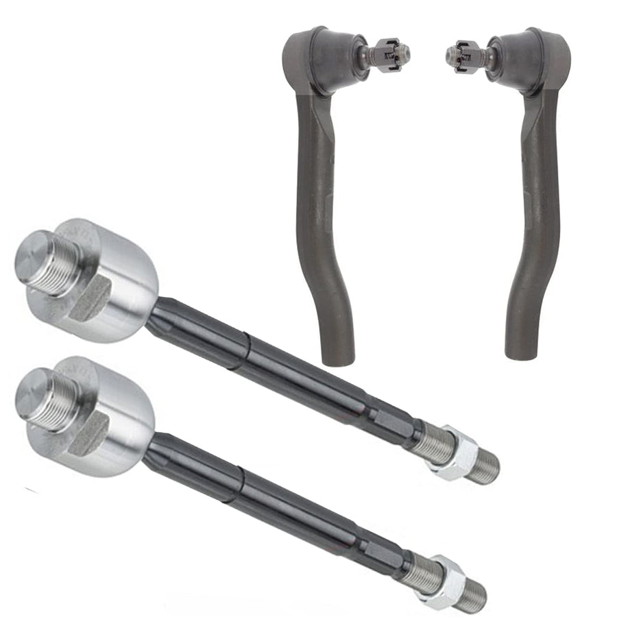 4 PC PAIR Inner/Outer Tie Rod End Kit FITS Sienna 2011-2019