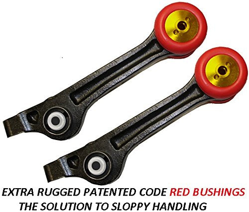 (2) Front Lower Rearward Control Arms For 2011-2023 Chrysler 300 Challenger Charger