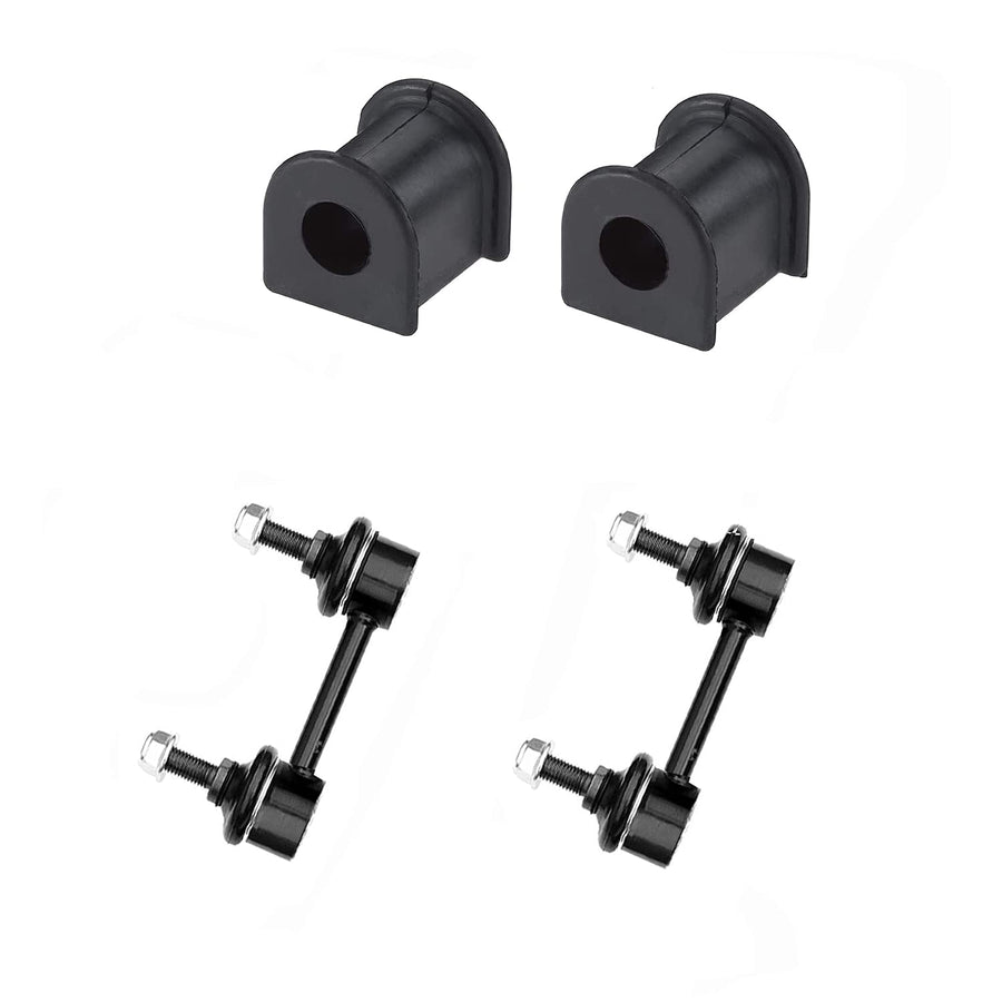 4pc Rear Stabilizer Link Kit + Rear Bushings FITS Ford Fusion 2013 2014 2015 2016 2017 2018 2.0L, 2.0L DOHC, 2.7L