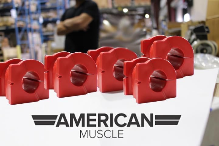 Suspension Dudes PAIR Front Sway Bar CODE RED Bushing Kit FITS Avalanche, Suburban, Escalade, Savana, Sierra, Silverado, Tahoe,Yukon, 1968-2020 Bushings Made In USA, 33MM Stabilizer Bar, K6439 928-565