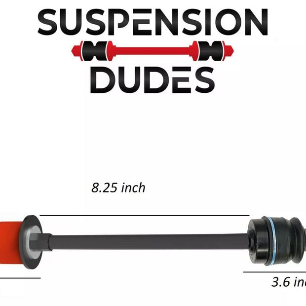 PAIR Front Sway Bar 6" Lift Extended Link Kit 4WD FITS Select Models Avalanche, Silverado, Tahoe, Sierra, Ram 1500, F-150, Hummer 2001-2018, Bushings Designed And Manufactured USA