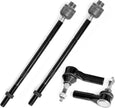 Suspension Dudes 4PC Inner/Outer Tie Rod End Kit FITS Escalade, Silverado Sierra 1500, Suburban, Tahoe, Yukon 2014-2020, EV800938 ES800948