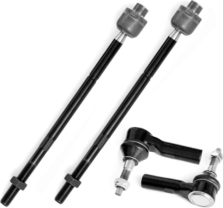 Suspension Dudes 4PC Inner/Outer Tie Rod End Kit FITS Escalade, Silverado Sierra 1500, Suburban, Tahoe, Yukon 2014-2020, EV800938 ES800948