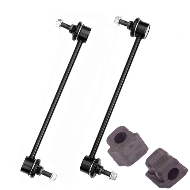 4PC Front Sway Bar Links + Front Bushings FITS Toyota Prius RAV4 Scion tC