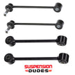 6PC Front Stabilizer Bar Links With Front Bushings + Rear Stabilizer Links Fits 2006-2010 Jeep Grand Cherokee Commander
