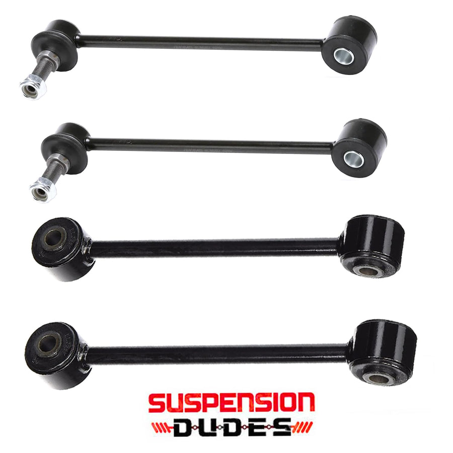 6PC Front Stabilizer Bar Links With Front Bushings + Rear Stabilizer Links Fits 2006-2010 Jeep Grand Cherokee Commander