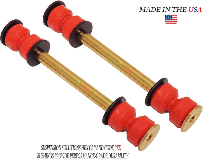 6PC Front Sway Bar Bracket/Bushing Kit + Front Sway Bar Link Kit RWD FITS Blazer '95-20, S10 '83-03, S10 Blazer '84-94, Jimmy '92-02, Sonoma '91-03, Hombre '96-00, K700538 K6476 88891781