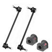 suspension dudes 4PC Front Sway Bar Links with Front Bushings for 2015-2017 Chrysler 200 K750747