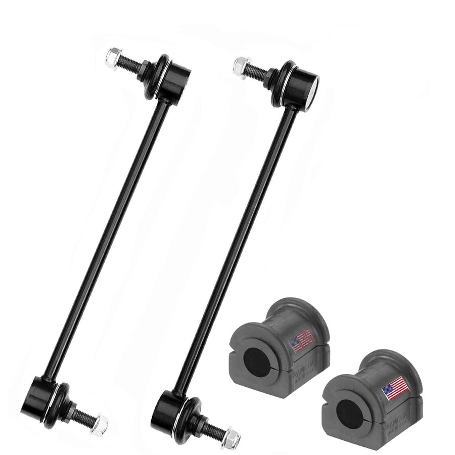 suspension dudes 4PC Front Sway Bar Links with Front Bushings for 2015-2017 Chrysler 200 K750747