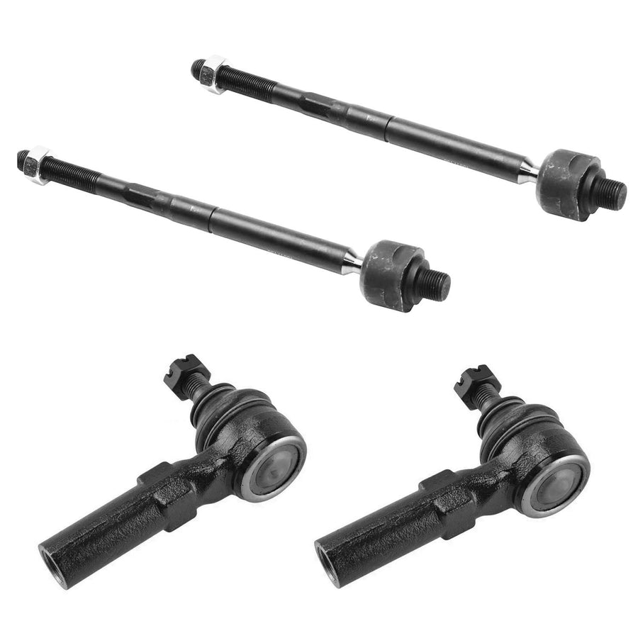 4PC Inner/Outer Tie Rod Ends FITS Toyota 2009-2013 USA Built Corolla 2009-2014 Matrix