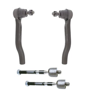 4 PC Inner/Outer Tie Rod End Kit FITS Honda Accord 3.5L 2013-2017, Accord 2.0L 2014-2017, ES801000 EV801120