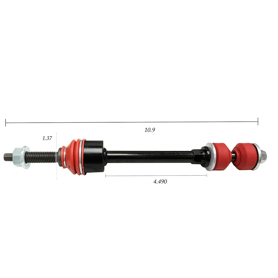 PAIR Front Sway Bar CODE RED Link Kit FITS Ram 1500 2006-2018, Ram 1500 Classic 2019-2022, Boots And Bushings Designed And Manufactured In USA K80894