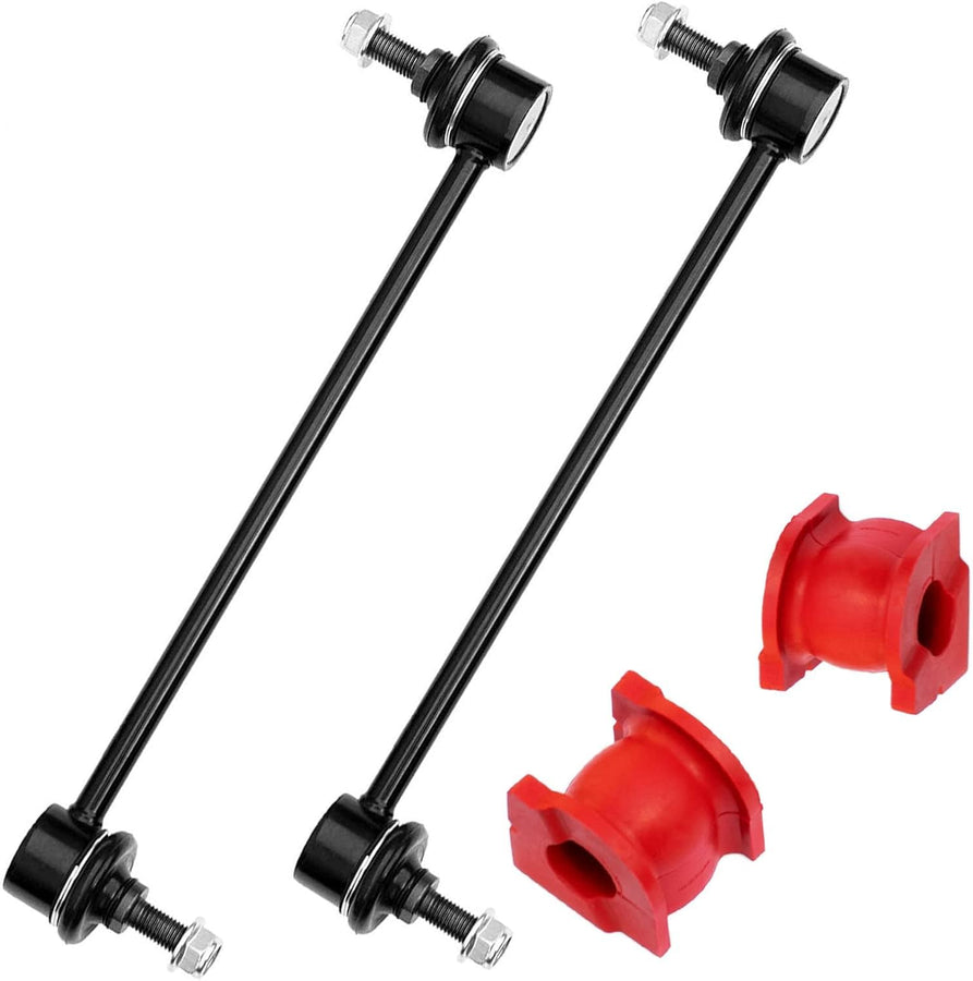 Suspension Dudes 4PC Front Sway Bar Link & Code Red Bushing Kit Fits Acura MDX 2014-2019, K750678 K90559 51325TZ5A01