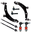 8pc Steering Control Arm Kit Passenger Driver Side For 2000-2006 Nissan Sentra