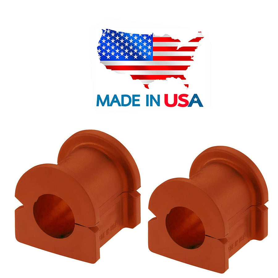 PAIR Front Right/Left Suspension Stabilizer Bushing CODE RED Kit FITS Sequoia 2001-2007, Tacoma 2005-2020, Tundra 2003-2006 27-28MM Sway Bar