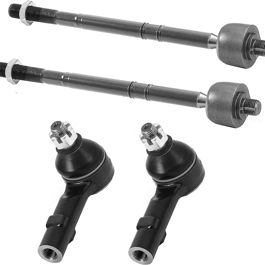 Suspension Dudes 4PC Inner/Outer Tie Rod End Kit FITS Jeep Grand Cherokee 2005-2010, Commander 2008-2010, ES80643 ES80644 EV80782