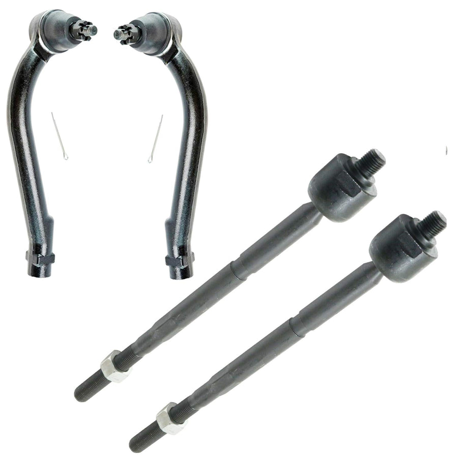 4PC Inner/Outer Tie Rod Ends FITS 2004-2010 Toyota Sienna