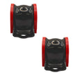 Suspension Dudes Front CODE RED Sway Bar Stabilizer Bracket/Bushing Kit FITS Wrangler, Ram 1500 2500 3500, Dakota, Durango, 1994-2018 - Bushings Made In USA - 30 mm Diameter Bar - 928-563 K7352