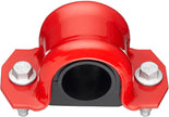 4 PC CODE RED EXTREME Front Sway Bar Bracket Kit + Front Bushing Kit FITS Jeep Wrangler 2007-2022, Bushings Manufactured In The USA