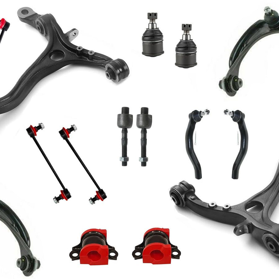 Suspension Dudes 18 PC Front Control Arm Suspension Kit Fits Honda Accord 2008-2012, Acura TSX 2009-2014, RK641112 RK641113