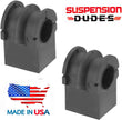Suspension Dudes PAIR Rear Sway Bar Stabilizer Bushing Kit Fits Altima 2013-2018, Bushings Made In USA 562433TA0A