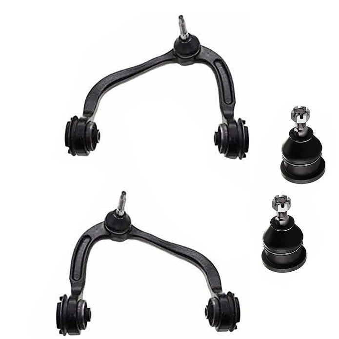 4 PC Front Right/Left Upper Control Arm Kit + Front Lower Ball Joint Kit FITS Expedition Navigator 2018-2021, F-150 2015-2020, K80306 K80308 K500318
