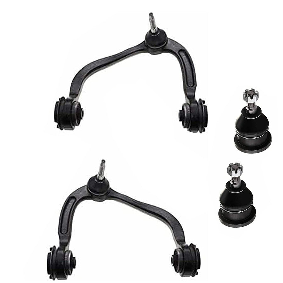 4 PC Front Right/Left Upper Control Arm Kit + Front Lower Ball Joint Kit FITS Expedition Navigator 2018-2021, F-150 2015-2020, K80306 K80308 K500318