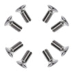 8 Pack Front/Rear Disc Brake Rotor Stainless Steel Retaining Screws FITS Acura MDX, TL, TLX, RDX,NSX AND MORE - Honda Accord, Civic, CR-V, Crosstour, Odyssey, Pilot, AND MORE 1980-2021, 93600-06014-0H