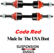 Suspension Dudes 6PC Front Sway Bar Stabilizer CODE RED EXTREME OEM Bracket/Bushing Kit FITS F-150 2015-2020, Expedition 2007-2023, Navigator 2007-2023, K750074 K201486 7L1Z5484C Bushings Made In USA