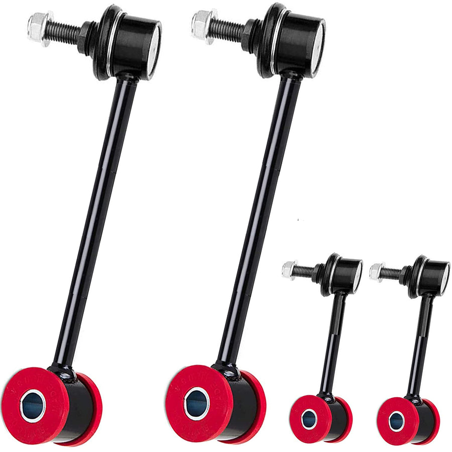 19 PC Front Upper/Lower Control Arm + Ball Joint Kit + Front/Rear Sway Bar Link Kit + Outer Tie Rod End Kit + Steering Drag Link FITS Jeep Wrangler 2007-2018 RK621823 RK641822