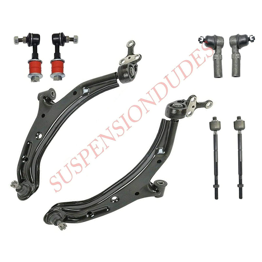 8PC Control Arm Suspension Kit FOR 2001-2006 Sentra