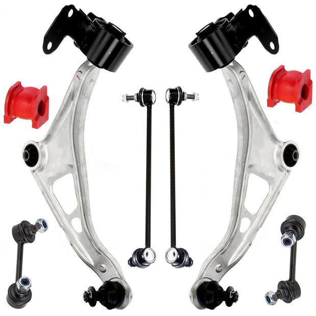 Suspension Dudes 8 PC Front Right/Left Lower Control Arm Ball Joint Assembly Suspension Kit Fits MDX 2014-2020, Pilot 2016-2022, RK623548 RK623549 K750834 K750835