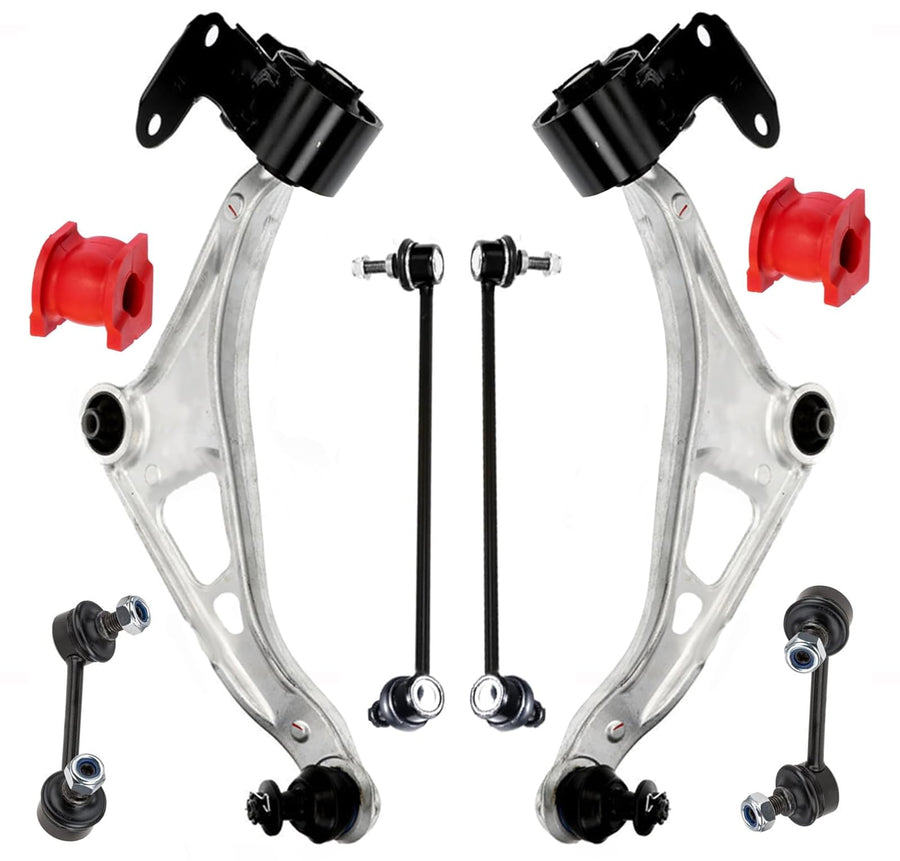 Suspension Dudes 8 PC Front Right/Left Lower Control Arm Ball Joint Assembly Suspension Kit Fits MDX 2014-2020, Pilot 2016-2022, RK623548 RK623549 K750834 K750835