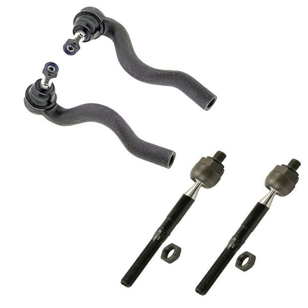 4PC Inner/Outer Tie Rod Ends FITS 2011-2015 Jeep Grand Cherokee Dodge Durango