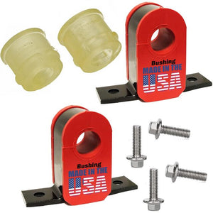 6pc Front Sway Bar Bracket, Bushing & Axle Kit - Fits Ford E-150 E-250 E-350 E-450 Econoline 1992-2008 | K8690 K80222 928-562