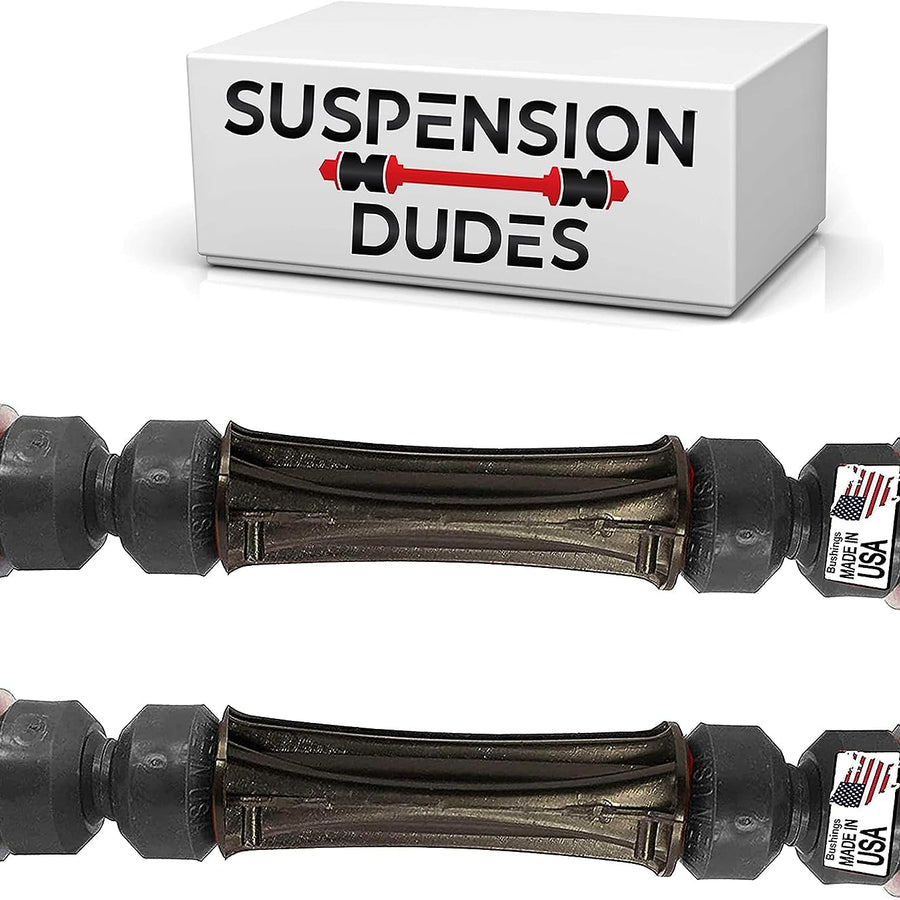 Suspension Dudes Front Sway Bar Stabilizer Link Kit FITS Silverado, Escalade, Tahoe, Sierra, Yukon, Sierra, Suburban, 2007-2020, K700538 K700432 Bushings Made In USA