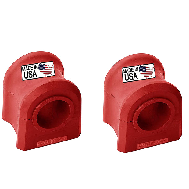 PAIR Front Sway Bar CODE RED Bushing Kit FITS Grand Cherokee 1999-2004, K200729