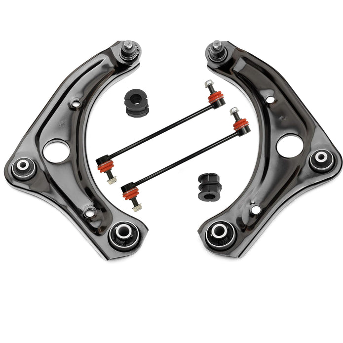 Control Arm Sway Bar Link Bushing Front Suspension Kit for Nissan Versa