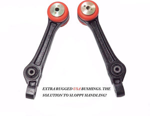(4) Front Lower Forward/Rearward Control Arms FITS RWD Chrysler 300 Dodge Challenger Charger Magnum