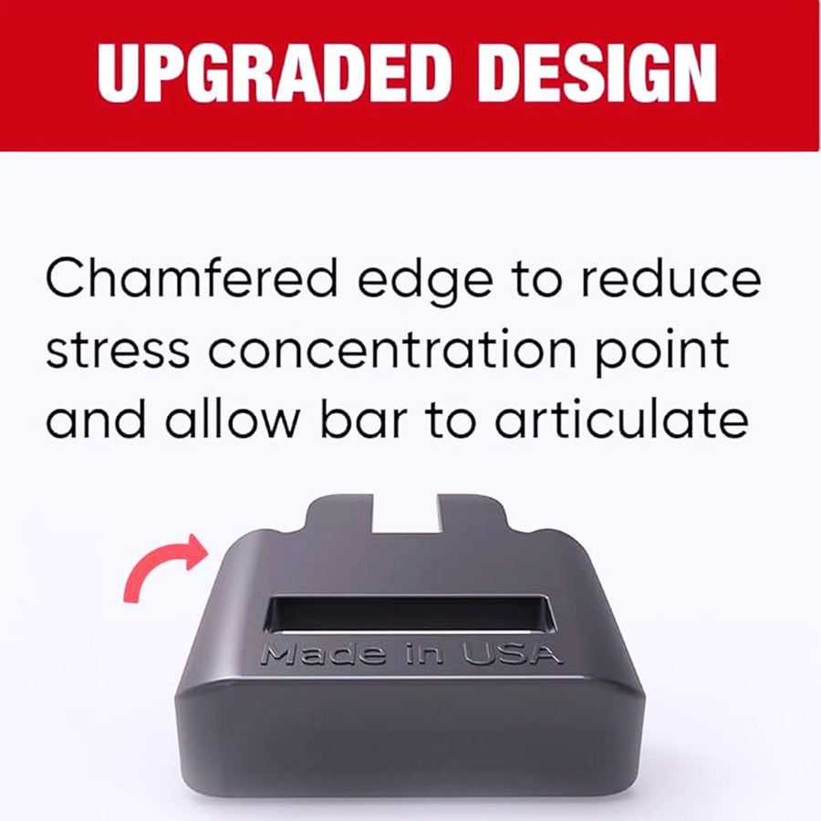 Suspension Dudes Sway Bracket Jacket - Weight Distribution Hitch Parts - Eliminates Noise and Reduces Wear - FITS E2 Sway Control Bracket 6K 8K 10K 12K 14K, Designed and Manufactured in USA