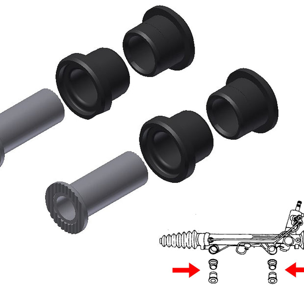 suspension dudes Steering Rack and Pinion Mounting Bushing Kit FITS Ford Explorer Ranger Mercury Mountaineer