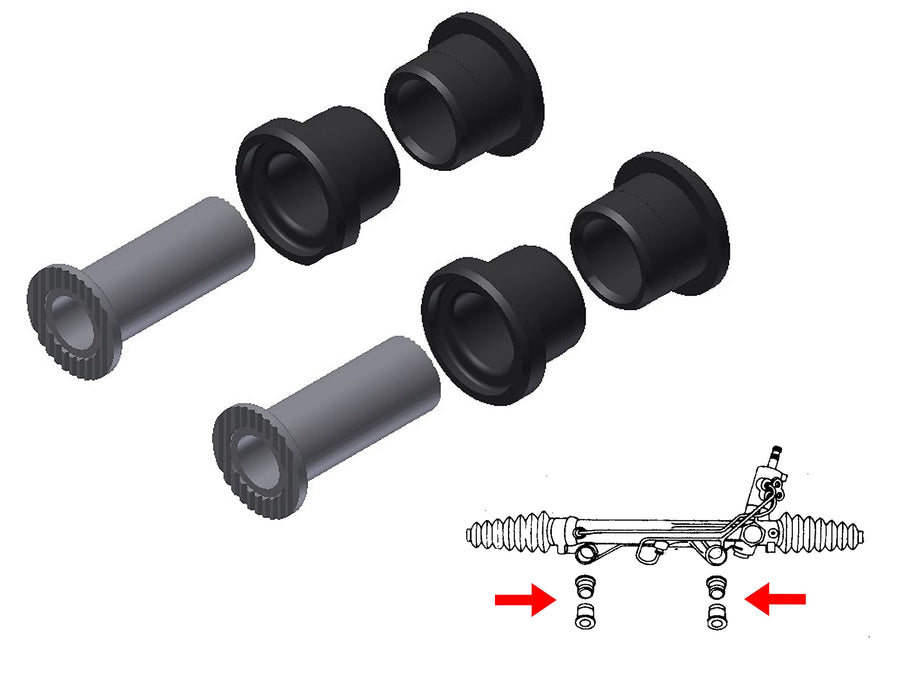 suspension dudes Steering Rack and Pinion Mounting Bushing Kit FITS Ford Explorer Ranger Mercury Mountaineer