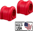 Suspension Dudes Front CODE RED Sway Bar Stabilizer Bushing Kit FITS Ram 1500 2500 3500, Wrangler, Durango 1994-2006, K7351 52038975 - Made In USA - 28 MM Bar