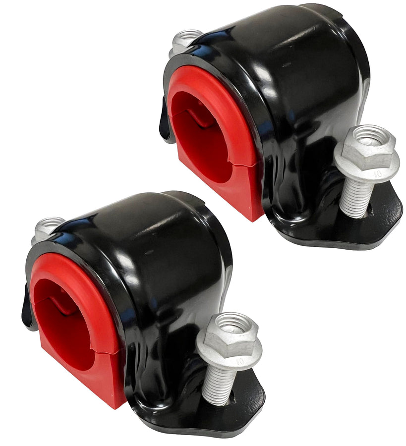 Suspension Dudes 4 PC Front Stabilizer Sway Bar CODE RED Bracket/Bushing Kit FITS F-150 2015-2020, K201846 Bushings Made In USA