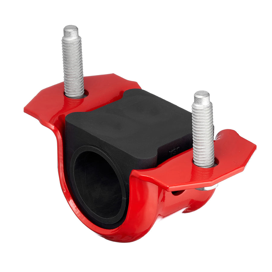 4 PC Code Red Extreme Front Sway Bar Bracket Kit + Front Bushing Kit FITS Explorer, Mountaineer '02-05, Explorer Sport Trac 4WD 01-05, Aviator 03-05, Ranger 98-11, Bushings Made In The USA